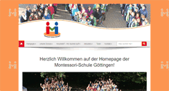 Desktop Screenshot of montessori-schule-goettingen.de