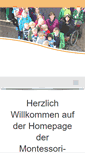 Mobile Screenshot of montessori-schule-goettingen.de